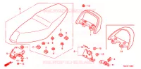 SELLE pour Honda FS 125 SONIC MC de 2001