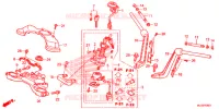 GUIDON   TE DE FOURCHE pour Honda F6B 1800 BAGGER de 2014