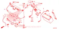 BATTERIE pour Honda NC 750 POLICE YB de 2015