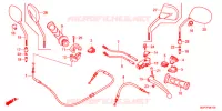 LEVIER DE GUIDON   CABLE   COMMODO pour Honda VISION 50 R de 2014