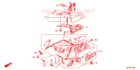 PROTEGE JAMBES pour Honda VISION 50 R de 2014