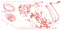 COMPTEUR DE VITESSE (SC1255,6,8) pour Honda ELITE 125 de 2007