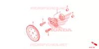 POMPE A HUILE pour Honda SH 125 ABS D SPECIAL 2E de 2014