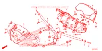 GUIDON   CARENAGE pour Honda SH 125 ABS D SPECIAL 4E de 2014