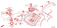 RESERVOIR A CARBURANT pour Honda SH 125 ABS D SPECIAL 5ED de 2014