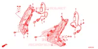 CLIGNOTANT AVANT pour Honda SH 125 ABS D STANDARD de 2015
