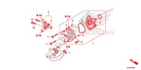 POMPE A EAU pour Honda SH 125 ABS D SPORTY TOP CASE de 2014