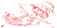 GUIDON   CARENAGE pour Honda SH 125 SPECIAL 3ED de 2014