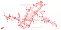 CADRE pour Honda SH 125 SPECIAL 5ED de 2014
