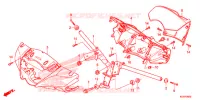 GUIDON   CARENAGE pour Honda SH 125 SPECIAL 5ED de 2014