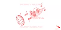 POMPE A HUILE pour Honda SH 125 de 2014