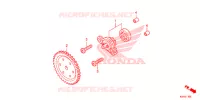 POMPE A HUILE pour Honda SH 125 SPORTY de 2014