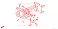 CYLINDRE pour Honda SH 150 ABS D SPECIAL 2E de 2015