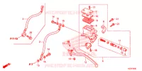 MAITRE CYLINDRE DE FREIN ARRIERE pour Honda SH 150 ABS D SPECIAL 2E de 2015