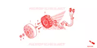 ROTOR   STATOR pour Honda SH 150 ABS D SPECIAL 3ED de 2015