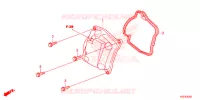 COUVRE CULASSE pour Honda SH 150 ABS SPORTY SPECIAL 2E de 2015