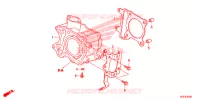CYLINDRE pour Honda SH 150 ABS SPORTY de 2014