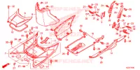 MARCHE PIEDS pour Honda SH 150 ABS SPORTY SPECIAL 5ED de 2014