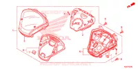 COMPTEUR pour Honda SH 150 ABS SPORTY de 2014