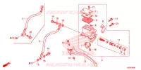 MAITRE CYLINDRE DE FREIN ARRIERE pour Honda SH 150 ABS SPORTY SPECIAL 3ED de 2014