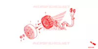 ROTOR   STATOR pour Honda SH 150 ABS SPORTY SPECIAL 3ED de 2014