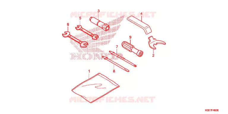 OUTIL Honda SCOOTER 150 SH 2014  SH150ASE