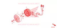 ROTOR   STATOR pour Honda SH 150 ABS SPORTY SPECIAL 5ED de 2014