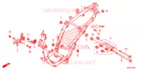 CADRE pour Honda SH 150 SPORTY STANDARD de 2014
