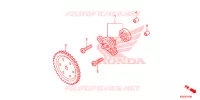 POMPE A HUILE pour Honda SH 150 SPECIAL 4E de 2015
