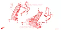 CLIGNOTANT AVANT pour Honda SH 150 SPECIAL 5ED de 2015