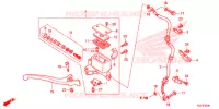 MAITRE CYLINDRE DE FREIN AVANT pour Honda SH 150 SPECIAL 5ED de 2015