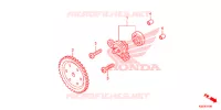 POMPE A HUILE pour Honda SH 150 SPECIAL 5ED de 2015