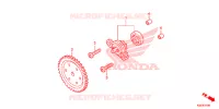 POMPE A HUILE pour Honda SH 150 SPORTY SPECIAL 2E de 2014