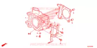 CYLINDRE pour Honda SH 150 SPORTY SPECIAL 3ED de 2014