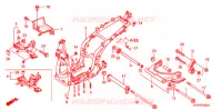 CADRE pour Honda SH 300 ABS de 2008
