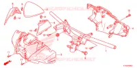 GUIDON   CARENAGE pour Honda SH 300 ABS SPORTY de 2015