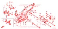 CADRE pour Honda SH 300 ABS SPORTY TYPE E de 2014