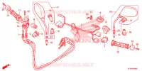 COMMODO   CABLE   RETROVISEUR pour Honda SH 300 ABS SPORTY TYPE E de 2014