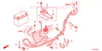 BATTERIE pour Honda SH 300 ABS SPORTY TYPE ED de 2014