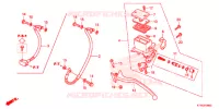 MAITRE CYLINDRE DE FREIN ARRIERE pour Honda SH 300 ABS SPORTY TYPE ED de 2014