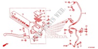 MAITRE CYLINDRE DE FREIN AVANT pour Honda SH 300 BLACK SPECIAL de 2014