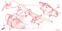 GUIDON   CARENAGE pour Honda SH 300 SPORTY SPECIAL 2E de 2013