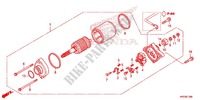 DEMARREUR pour Honda FOURTRAX 420 RANCHER 4X4 DCT PS RED de 2014