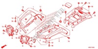 GARDE BOUE AVANT pour Honda FOURTRAX 420 RANCHER 4X4 DCT PS RED de 2015