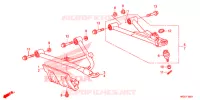 TRIANGLES AVANT pour Honda FOURTRAX 420 RANCHER 4X4 DCT PS RED de 2015