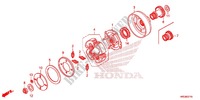 ROUE LIBRE DE DEMARREUR pour Honda FOURTRAX 420 RANCHER 4X4 ES RED de 2014