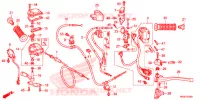 COMMODO   LEVIER   CABLE pour Honda FOURTRAX 420 RANCHER 4X4 ES de 2015