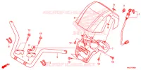 GUIDON pour Honda FOURTRAX 420 RANCHER 4X4 ES de 2015