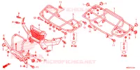 SUPPORT pour Honda FOURTRAX 420 RANCHER 4X4 ES de 2015