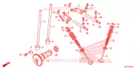 ARBRE A CAMES   SOUPAPE pour Honda FOURTRAX 420 RANCHER 4X4 Manual Shift de 2015